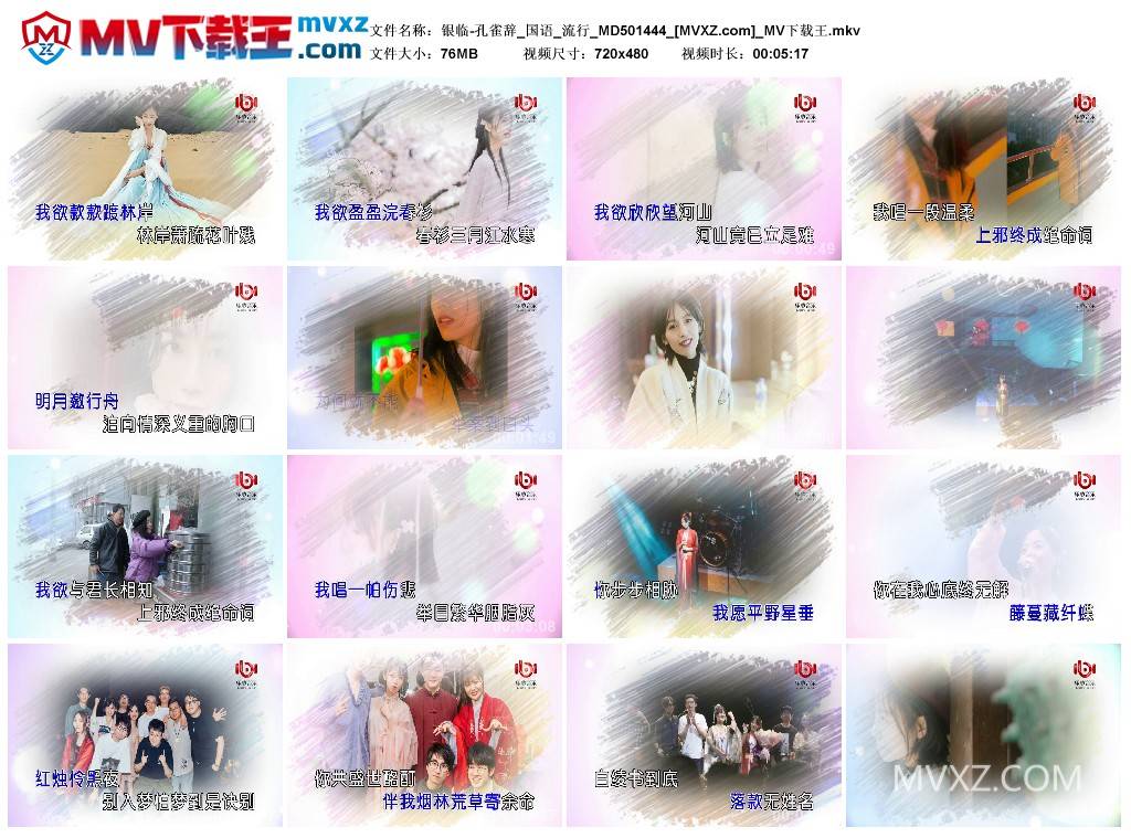 银临-孔雀辞_国语_流行_MD501444